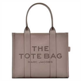 Marc Jacobs The Leather Large Tote Bag, Cement